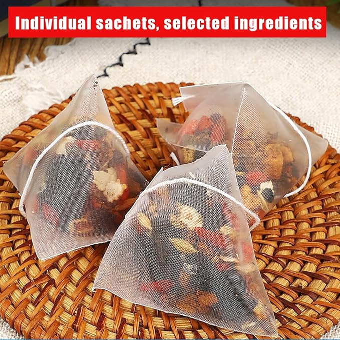 Kidney Tea Formula Ginseng Eight Treasure Tea -20 Bags Combination Scented Tea Five Treasure Tea Men's Kidney Tea Health Tea Herbal Formula Red Date Wolfberry Tea (20Pack /1Bag)