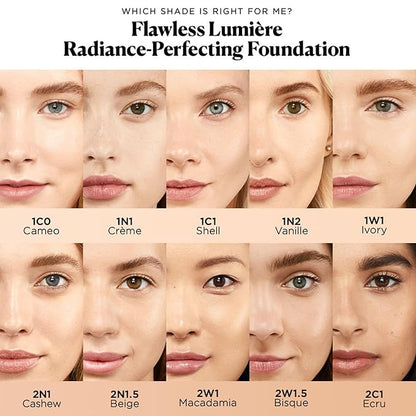 Laura Mercier Lumiere Foundation, 1W1 Ivory, 1 oz 1 oz