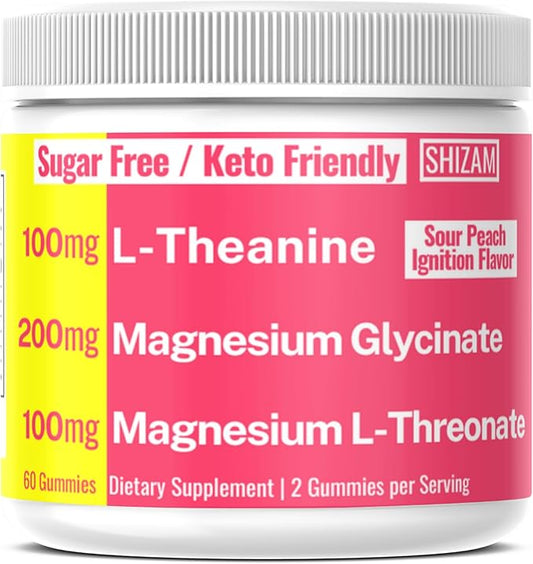 Neuro Energy Gummies - Caffeine & Sugar Free Gum Alternative | Methylated Multi-Vitamin B-Complex, Magnesium Glycinate, L-Threonate, L-Theanine, Rhodiola Rosea, Bacopa Monnieri