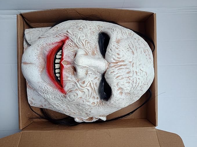 J&GOBZ party clown mask halloween latex