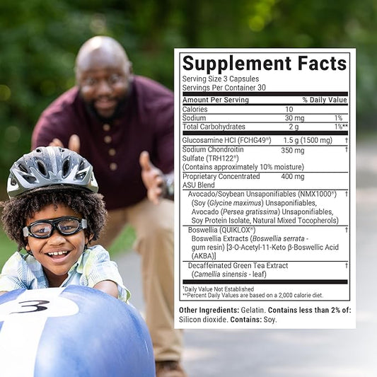 Cosamin ASU Joint Health Supplement – Advanced, Faster-Acting Formula, 90 Capsules