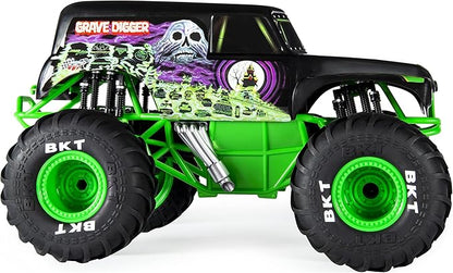 Monster Jam, Official Grave Digger Remote Control Truck 1:15 Scale, 2.4GHz