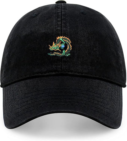 Shenron Dragon Dad Hats Eternal Dragon God Meme Classic Original Design Baseball Caps Funny Hats for Men Women Teens Unisex
