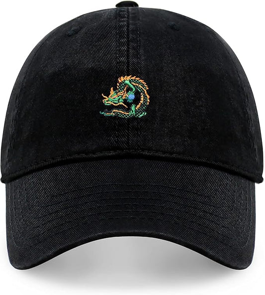 Shenron Dragon Dad Hats Eternal Dragon God Meme Classic Original Design Baseball Caps Funny Hats for Men Women Teens Unisex