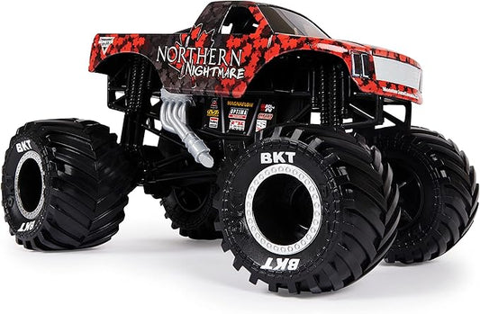 Monster Jam, Official Northern Nightmare Monster Truck, Die-Cast Vehicle, 1:24 Scale