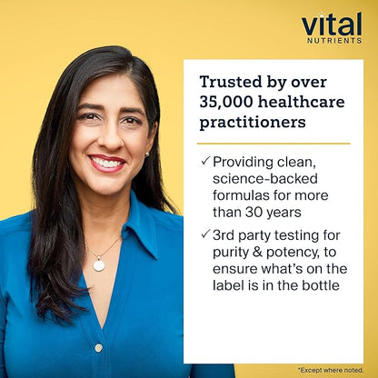 Vital Nutrients Multi-Nutrients with No Iron or Iodine | Comprehensive Vegetarian Daily Multivitamin and Mineral Formula with Potent Antioxidants* | Gluten, Dairy and Soy Free | 180 Capsules