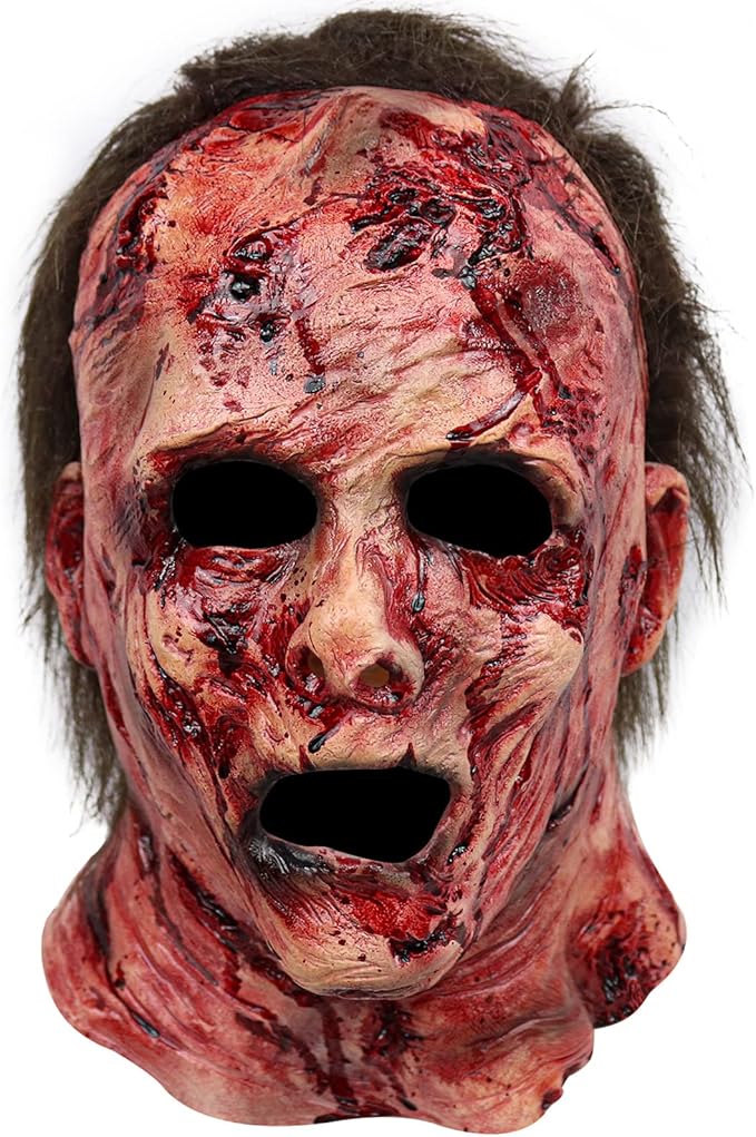 Scary Mask Horror Bloody Halloween Masquerade Cosplay Creepy Party Costume Accessories