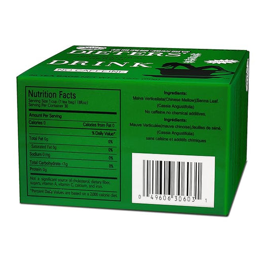 Uncle Lee's Tea Detox Tea with Senna Laxative, Constipation Relief for Adults, Supports A Healthy Weight, Caffeine-Free Herbal Tea Bags, 30 Count (Pack of 3)