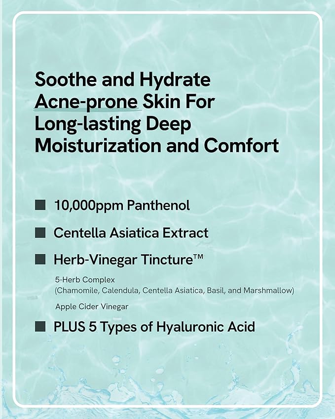 Spring Event Hydra Calming Cream (3.3fl oz) - Gentle Formula, Long Lasting Deep Hydration & Moisturizing Gel for Dry Skin, Barrier Repair, Korean Skin Care. Panthenol, CICA