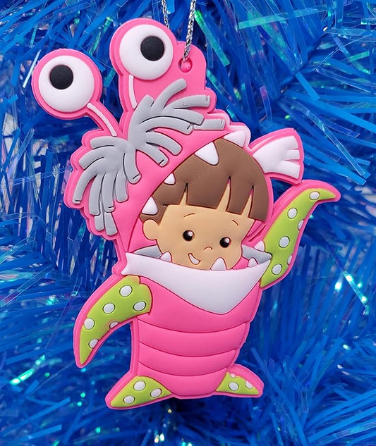 Monsters Inc. Boo Hanging Ornament - Plastic & Resin, 3" Tall, Halloween Occasion