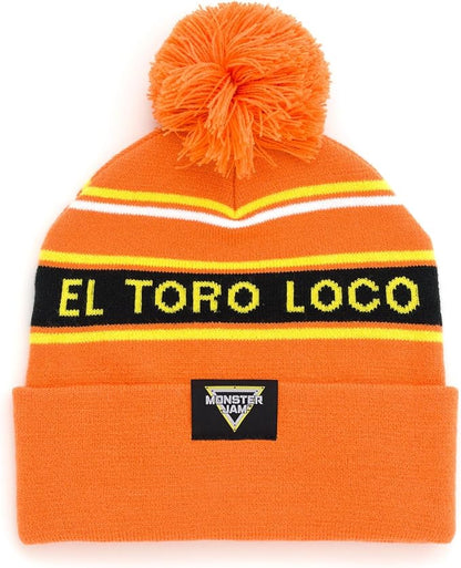 Monster Jam Grave Digger El Toro Loco Megalodon Monster Truck OneSize Beanie Winter Hat