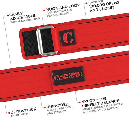 Contraband Black Label 4010 4 Inch Nylon Weight