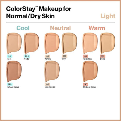 Revlon Liquid Foundation, ColorStay Face Makeup for Normal Fl Oz