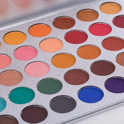 35 Colors Eyeshadow Palette with 7Pcs