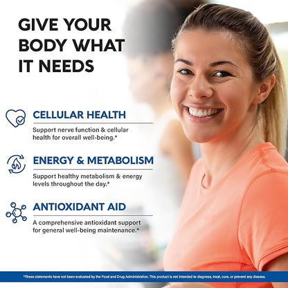 Alpha Lipoic Acid 600mg - ALA Supplement Antioxidant for Nerve, Energy & Metabolism Support - Extra Strength with Benfotiamine, Vitamins B1 & B12 - Lab Tested, NON-GMO & Vegan - 240 Capsules