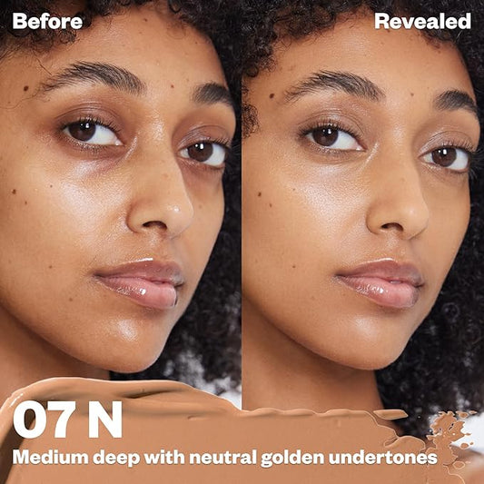 Kosas Revealer Concealer - Medium Coverage Makeup with 07 N)