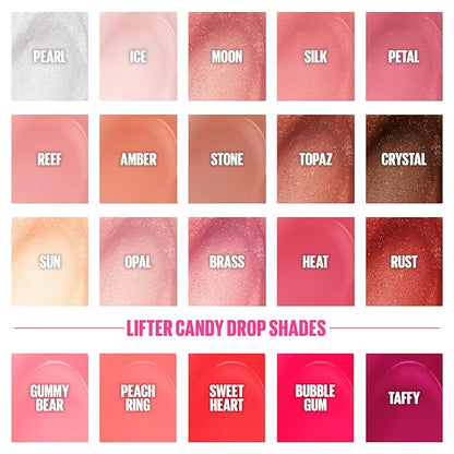 Maybelline Lifter Gloss, Hydrating Lip Gloss with Hyaluronic Acid, Sun, Clear Neutral, 0.18 Ounce