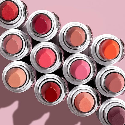 wet n wild Mega Last High-Shine Lipstick Lip Color, Infused with Seed Oils For a Nourishing High-Shine, Buildable & Blendable Creamy Color, Cruelty-Free & Vegan - Raining Rubies