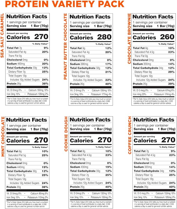 PROBAR - PROTEIN Bar, Variety Pack, Non-GMO, Gluten-Free, Healthy, Plant-Based, Whole-Food Ingredients, Natural Energy (12 Count) - Flavors May Vary
