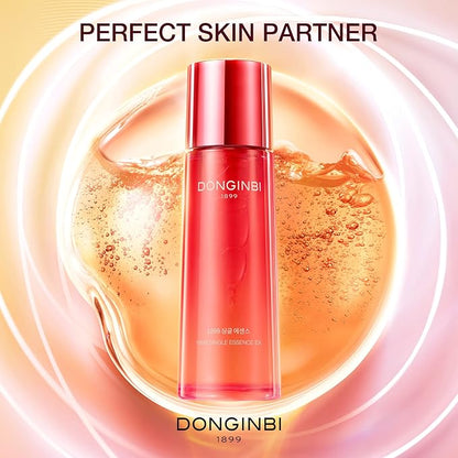 Donginbi Red Ginseng 1899 Single Essence - Korean Red Ginseng Skin Care, Fast-Absorbing Moisturizing Facial Serum, Improved Skin Environment, 2.36 floz / 70ml