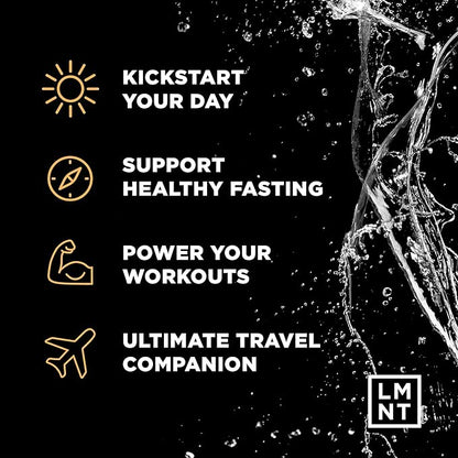 LMNT Zero Sugar Electrolytes - Orange Salt | Drink Mix | 30-Count