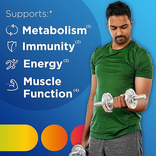 Centrum Multivitamin for Men, Multivitamin/Multimineral Supplement with Vitamin D3, B Vitamins and Antioxidants, Gluten Free, Non-GMO Ingredients - 200 Count