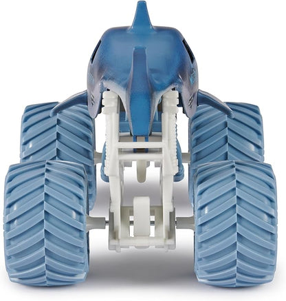 Monster Jam, Official Megalodon Monster Truck, Collector Die-Cast Vehicle, 1:24 Scale, Kids Toys for Boys and Girls Ages 3 and up