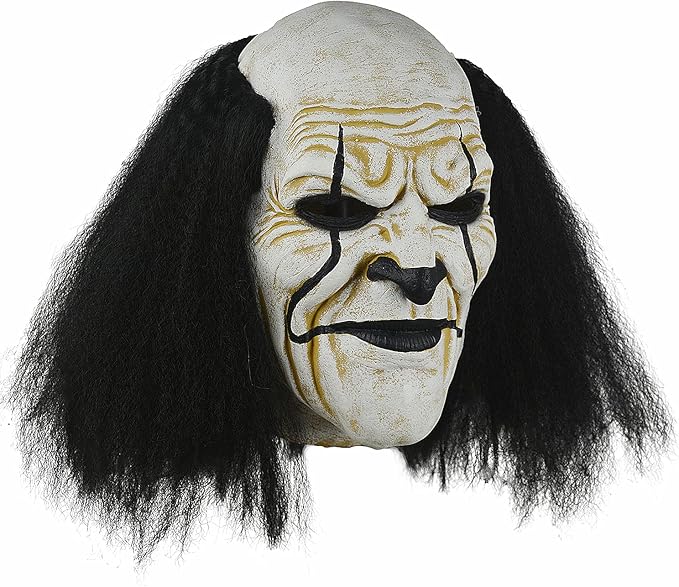 Tree Stump Halloween Mask for Men Cosplay Scary Clown Masks for Adults (Black)