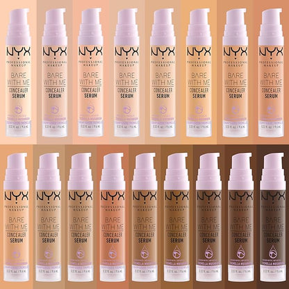NYX PROFESSIONAL MAKEUP Bare With Me Concealer Serum, - Vanilla