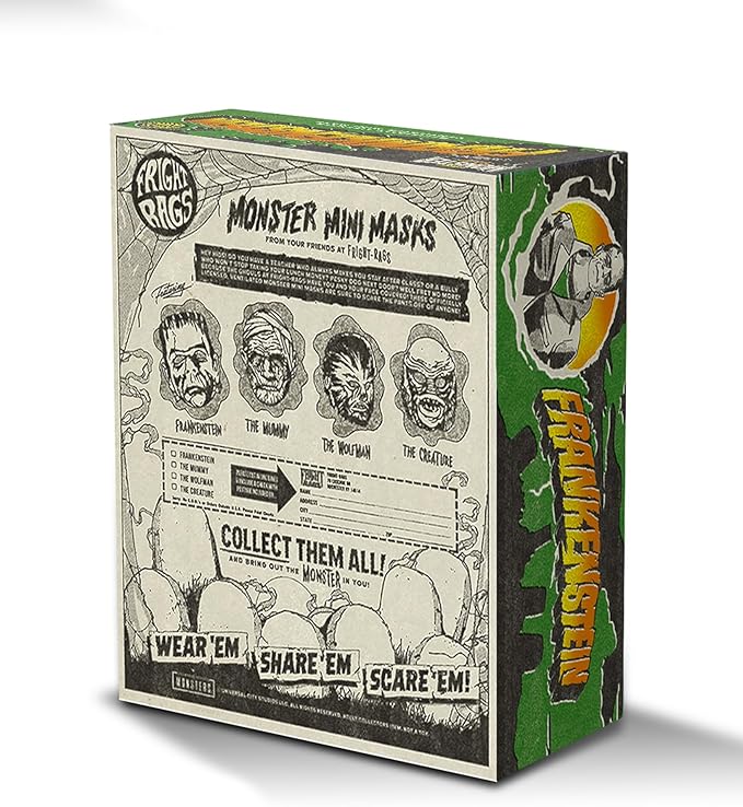 Fright-Rags Universal Monsters: Frankenstein (Basil Gogos Ver.) PX Mini-Mask