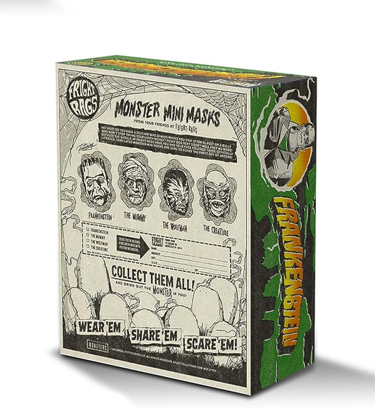 Fright-Rags Universal Monsters: Frankenstein (Basil Gogos Ver.) PX Mini-Mask