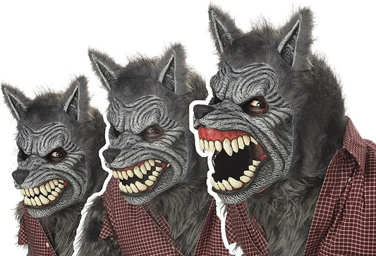 California Costumes Werewolf Motion Mask