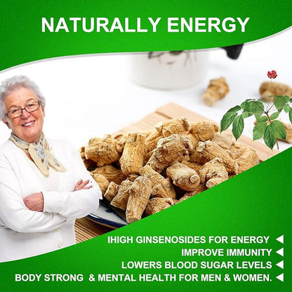American Ginseng Slices from Wisconsin (Sliced Ginseng Root Wisconsin Grown!Most People Use It to Make Ginseng Tea! Good for Health! (American Ginseng Slices (Long Strip), 2 Boxes of 8 Ounces)