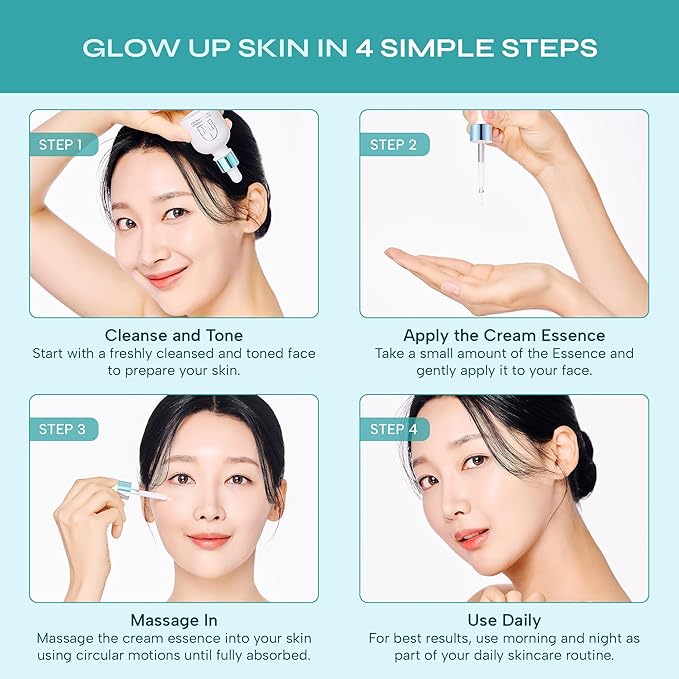 Marinavi Repair Cream Essence – Deep Hydration & Skin Renewal | 8X Hyaluronic Acid & Niacinamide | Lightweight, Fast-Absorbing Moisturizer for Smooth, Radiant Skin | Korean Skincare for All Skin Types