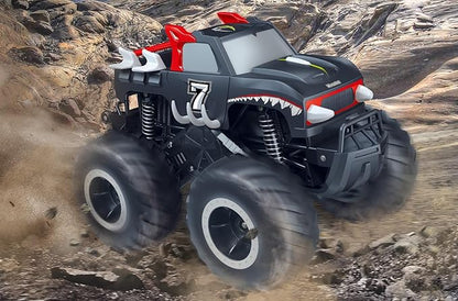 Threeking 1:16 Waterproof Monster Truck Pickup Toys RC Cars Remote Control Car Truck Toys 4WD All Terrain Off-Road Car Toy Gifts Presents 6 7 8 9 10 11 12 Year Old Kids Boys Girls Toys