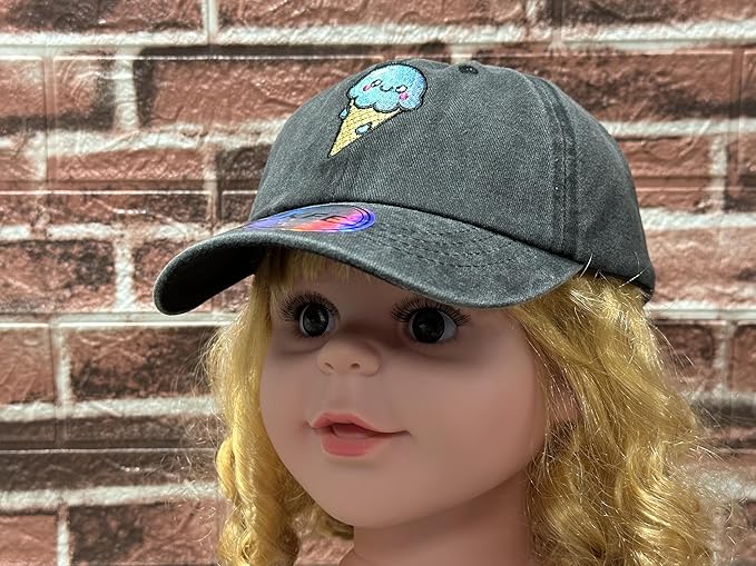 Embroidered Baseball Hats for Boys Girls