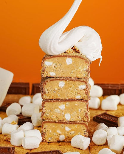 Anabar Protein Bar, The Protein-Packed Candy Bar, Amazing Tasting Protein Bar, No Sugar Alcohols, High Protein, Amazingly Delicious, 20 Grams of Protein (12 Bars, Milk Chocolate Campfire S'mores)