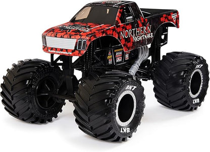 Monster Jam, Official Northern Nightmare Monster Truck, Die-Cast Vehicle, 1:24 Scale