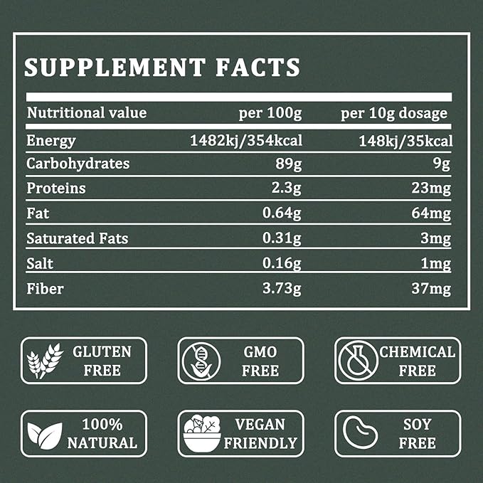 Primal Herbs Volume for Men, Organic Volume Herbal Mix with American Ginseng, Siberian Ginseng and Maca Root, for Energy, Strength & Immunity, 1.76OZ / 25 Servings