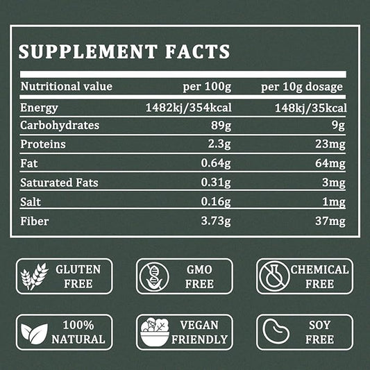 Primal Herbs Volume for Men, Organic Volume Herbal Mix with American Ginseng, Siberian Ginseng and Maca Root, for Energy, Strength & Immunity, 1.76OZ / 25 Servings