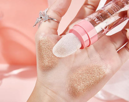 AKARY Shimmer Highlighter Powder, Fairy Polvo De Hadas