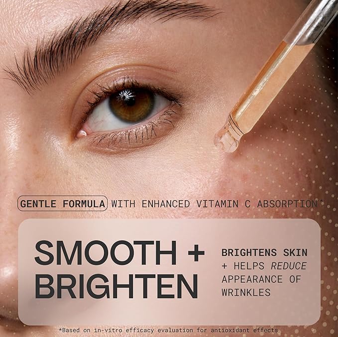Physiogel Ampoule Vitamin C Face Serum, Strengthens Skin Barrier Antioxidant, Korean skin care, Moisturizing, Brightening, Soothing & Hydrating Serum Vitamin E & B5 Skincare Face Essence.