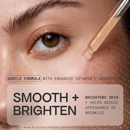 Physiogel Ampoule Vitamin C Face Serum, Strengthens Skin Barrier Antioxidant, Korean skin care, Moisturizing, Brightening, Soothing & Hydrating Serum Vitamin E & B5 Skincare Face Essence.