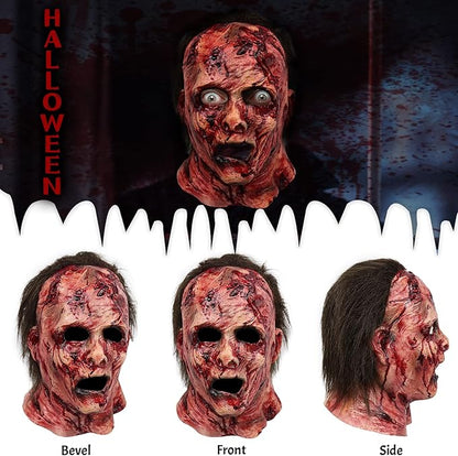 Scary Mask Horror Bloody Halloween Masquerade Cosplay Creepy Party Costume Accessories