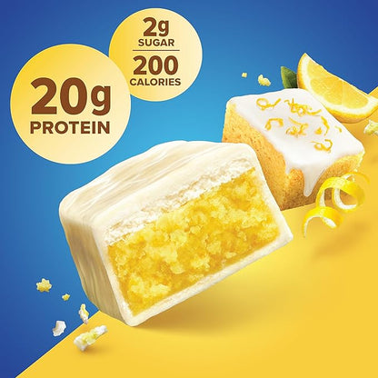 Pure Protein Bars Nutritious Snacks to Support Energy, Lemon Cake, 6 Count (Pack of 1)
