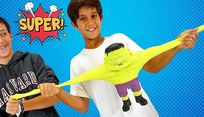 JA-RU Huge Mega Stretchy Monster Toy 12" Tall Stretching 400% his Size. Halloween Action Figures Squish & Pull Fidget Toy Anxiety Stress Toy Kids & Boys Party Favor 94306-1s