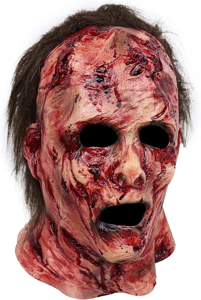 Scary Mask Horror Bloody Halloween Masquerade Cosplay Creepy Party Costume Accessories