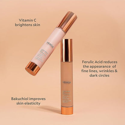 YENSA Super Silk Foundation - Full Coverage, Age-defying fl oz