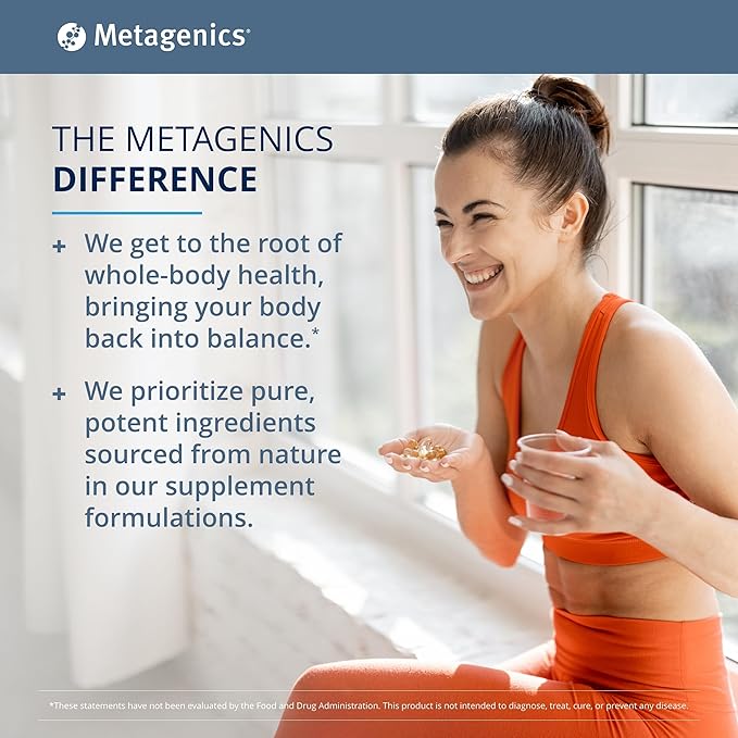 Metagenics Serenagen, Traditional Herbal Stress Management Formula with Asian Ginseng Root to Help Adjust to Stressful Environmental Challenges - 60 Tablets