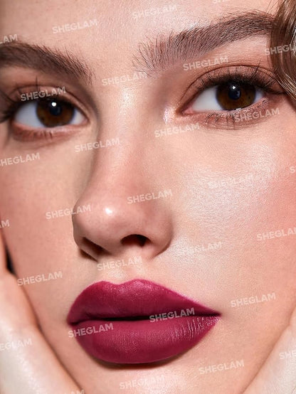 SHEGLAM Lip Liner Creamy Matte Pencil High Pigment Not Easy to Fade Silky Smooth Matte Contour Tint Lip Makeup-Solo Dance